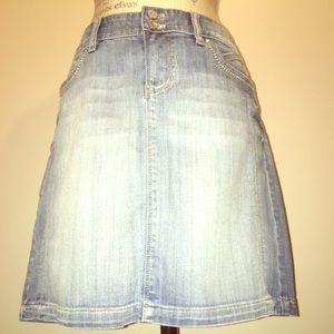 WHBM Denim Skirt